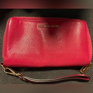 Pink Michael kors wallet